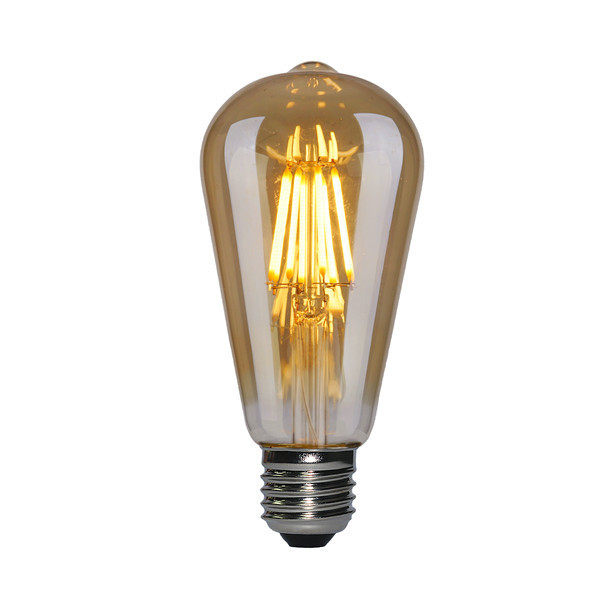 ST64 4w 2200k LED  Amber bulb