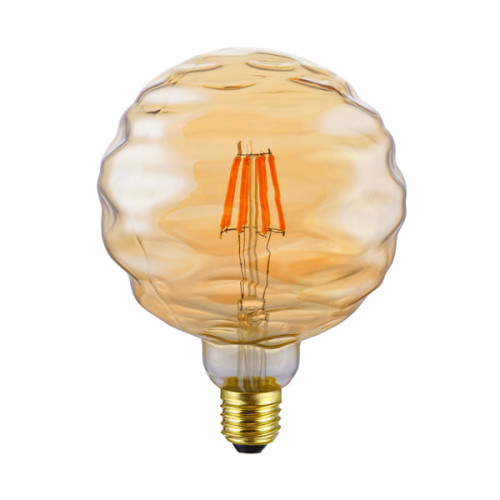 G150  4w 2200k LED Bulb Amber/Smoke color