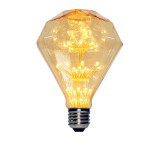 G95  3w 2200k LED Fairy  Bulb Amber color