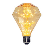 G95  3w 2200k LED Fairy  Bulb Amber color