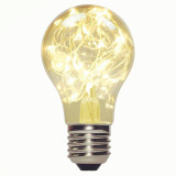 A60 3w 2200k LED Fairy  Bulb Amber color