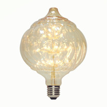 G125 3w 2200k LED Fairy  Bulb Amber color