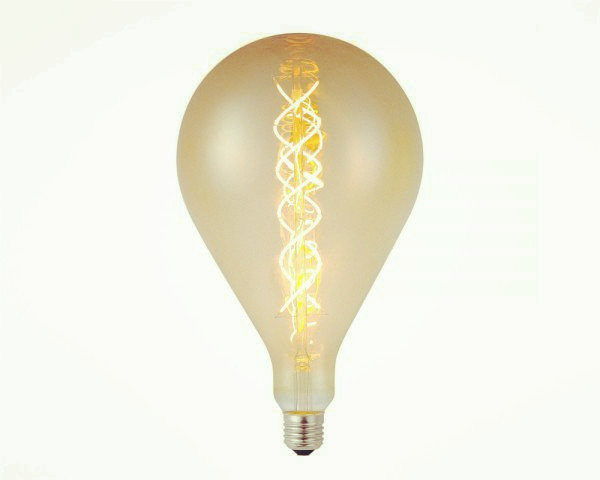 A160  6w 2200k LED Bulb Amber color