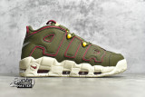 NIKE AIR MORE UPTEMPO CARGO KHAKI/OLIVE/RED DH0622-300