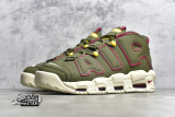 NIKE AIR MORE UPTEMPO CARGO KHAKI/OLIVE/RED DH0622-300