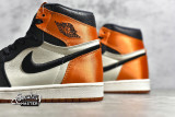 NIKE AIR JORDAN 1 RETRO HIGH OG SHATTERED BACKBOARD BLACK/STARFISH-SAIL 555088-005