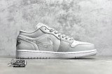 NIKE AIR JORDAN 1 LOW WHITE CAMO SOFT GREY CAMO SWOOSHES WHITE/BLACK-NEUTRAL GREY DC9036-100