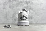 NIKE AIR JORDAN 1 LOW WHITE CAMO SOFT GREY CAMO SWOOSHES WHITE/BLACK-NEUTRAL GREY DC9036-100