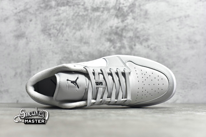 NIKE AIR JORDAN 1 LOW WHITE CAMO SOFT GREY CAMO SWOOSHES WHITE/BLACK-NEUTRAL GREY DC9036-100