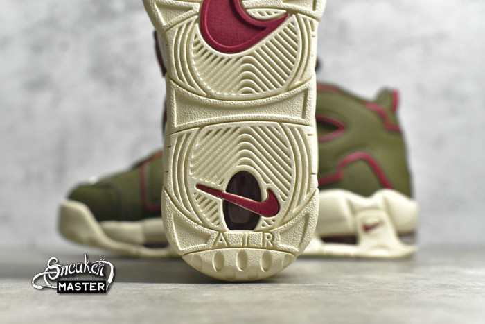 NIKE AIR MORE UPTEMPO CARGO KHAKI/OLIVE/RED DH0622-300