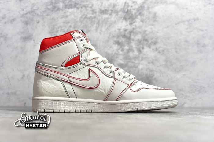 NIKE AIR JORDAN 1 RETRO HIGH OG PHANTOM SAIL/BLACK-PHANTOM/GYM RED-UNIVERSITY RED 555088-160