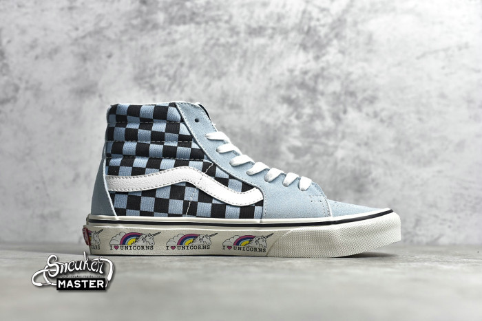 VANS SK8-HIGH THE LOVE PACK - PRIDE VLT LX BLUE/BLACK/WHITE VN0A4CS5W43