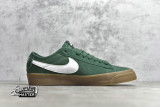 NIKE SB BLAZER LOW GT GREEN GUM FIR/WHITE-WHITE-GUM LIGHT BROWN DC0603-300