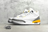 NIKE AIR JORDAN 3 RETRO WHITE/LASER ORANGE/-CEMENT GRE GREY CK9246-108