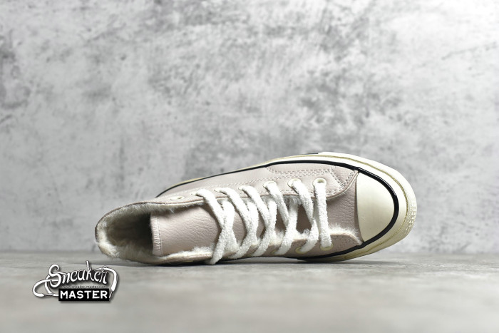 CONVERSE CHUCK TAYLOR 70S HIGH COZY CLUB SILT RED/EGRET/BLACK 569514C