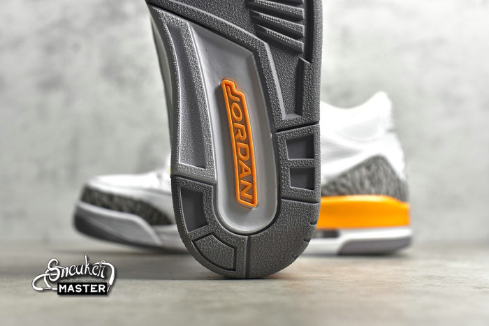 NIKE AIR JORDAN 3 RETRO WHITE/LASER ORANGE/-CEMENT GRE GREY CK9246-108
