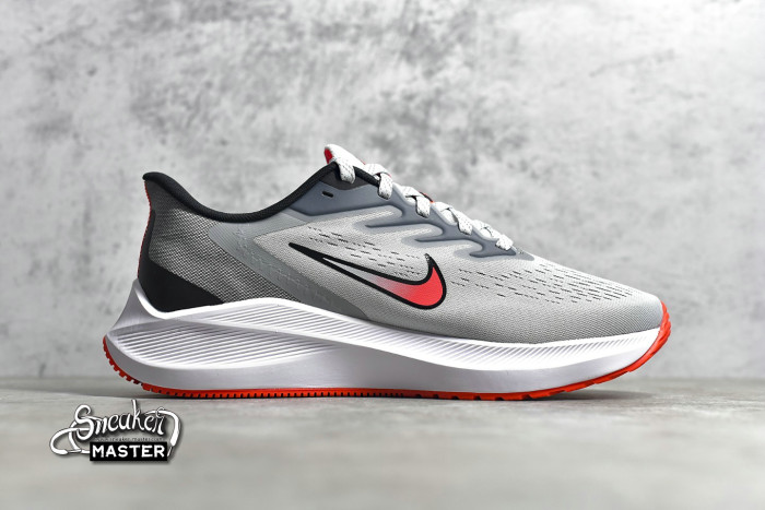 NIKE AIR ZOOM WINFLO 7 PHOTON DUST/BRIGHT CRIMSON-BLACK/WHITE CJ0291-012