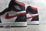 NIKE AIR JORDAN 1 RETRO HIGH OG BASKETBALL SHOES SNEAKERS BLACK/WHITE-GYM RED 555088-061
