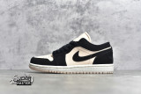 NIKE AIR JORDAN 1 LOW BLACK/GUAVA ICE-WHITE DC0774-003