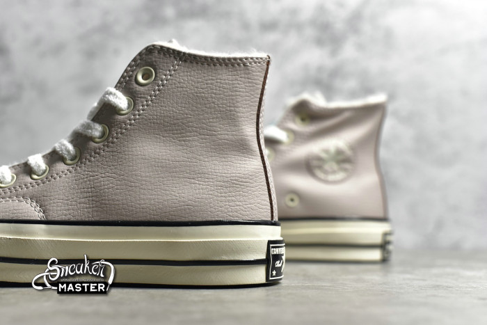 CONVERSE CHUCK TAYLOR 70S HIGH COZY CLUB SILT RED/EGRET/BLACK 569514C