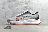 NIKE AIR ZOOM WINFLO 7 PHOTON DUST/BRIGHT CRIMSON-BLACK/WHITE CJ0291-012