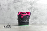 NIKE DUNK SB LOW PREMIER NORTHERN LIGHTS BLACK/PINK/GREEN 724183-063