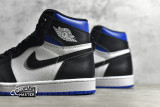 NIKE AIR JORDAN 1 RETRO HIGH ROYAL TOE BLACK/WHITE-GAME ROYAL-BLACK 555088-041