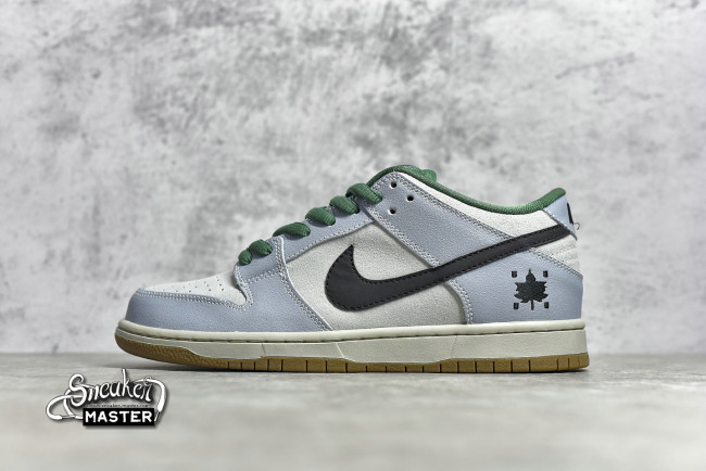 NIKE DUNK SB LOW MAPLE LEAF CENTRAL PARK DOVE GREY/GORGE GREEN/BLACK 313170-021