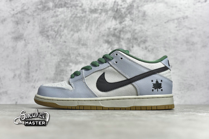 NIKE DUNK SB LOW MAPLE LEAF CENTRAL PARK DOVE GREY/GORGE GREEN/BLACK 313170-021