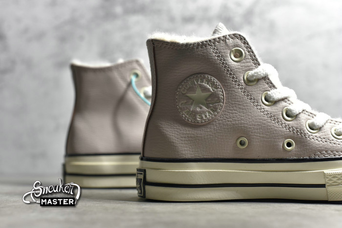 CONVERSE CHUCK TAYLOR 70S HIGH COZY CLUB SILT RED/EGRET/BLACK 569514C