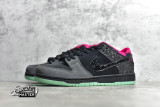 NIKE DUNK SB LOW PREMIER NORTHERN LIGHTS BLACK/PINK/GREEN 724183-063