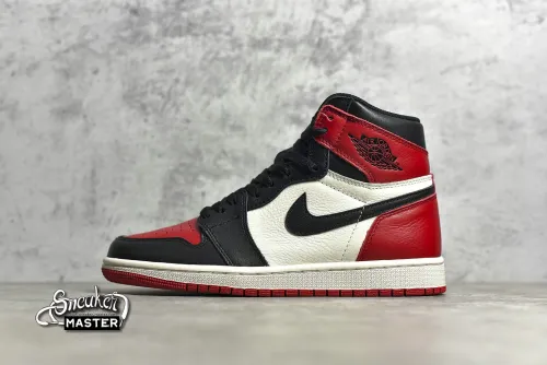 NIKE AIR JORDAN 1 RETRO HIGH BRED TOE GYM RED/BLACK-SUMMIT WHITE 555088-610