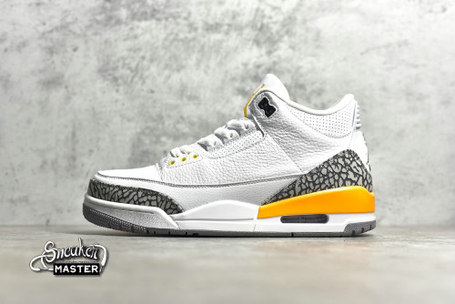 NIKE AIR JORDAN 3 RETRO WHITE/LASER ORANGE/-CEMENT GRE GREY CK9246-108