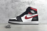 NIKE AIR JORDAN 1 RETRO HIGH OG BASKETBALL SHOES SNEAKERS BLACK/WHITE-GYM RED 555088-061