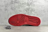 NIKE AIR JORDAN 1 RETRO HIGH BRED TOE GYM RED/BLACK-SUMMIT WHITE 555088-610