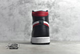 NIKE AIR JORDAN 1 RETRO HIGH OG BASKETBALL SHOES SNEAKERS BLACK/WHITE-GYM RED 555088-061