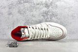 NIKE AIR JORDAN 1 RETRO HIGH OG PHANTOM SAIL/BLACK-PHANTOM/GYM RED-UNIVERSITY RED 555088-160