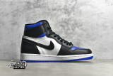 NIKE AIR JORDAN 1 RETRO HIGH ROYAL TOE BLACK/WHITE-GAME ROYAL-BLACK 555088-041