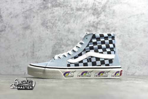 VANS SK8-HIGH THE LOVE PACK - PRIDE VLT LX BLUE/BLACK/WHITE VN0A4CS5W43