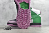 NIKE SB DUNK HIGH INVERT CELTICS BLACK/PINK RISE-LUCKY GREEN CU7349-001