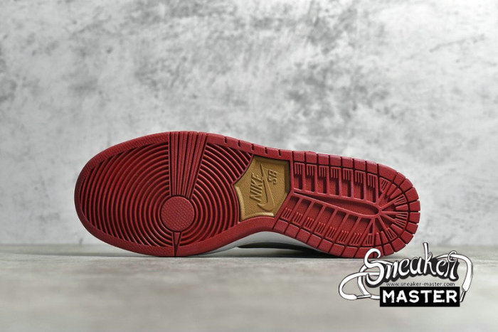 NIKE SB DUNK HIGH TEAM CRIMSON SAIL/WHEAT-TEAM CRIMSON CV9499-100