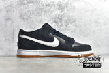 NIKE SB DUNK LOW BLACK/GUM LIGHT BROWN-WHITE 854866-019