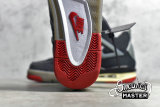 NIKE OFF-WHITE X AIR JORDAN 4 BRED ARRIVING IN AUGUST HOUSE OF HEAT BLACK/GREY/RED CV9388-001