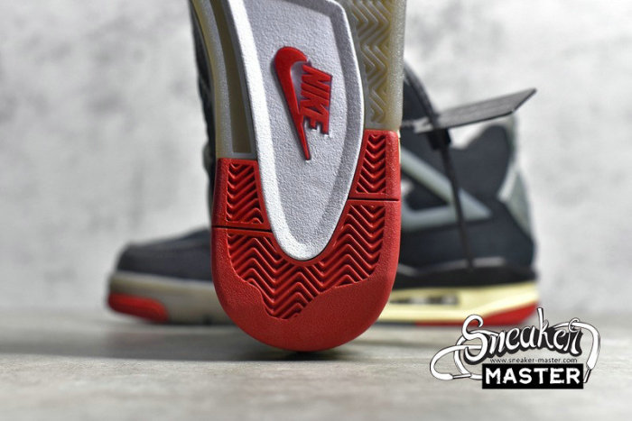 NIKE OFF-WHITE X AIR JORDAN 4 BRED ARRIVING IN AUGUST HOUSE OF HEAT BLACK/GREY/RED CV9388-001