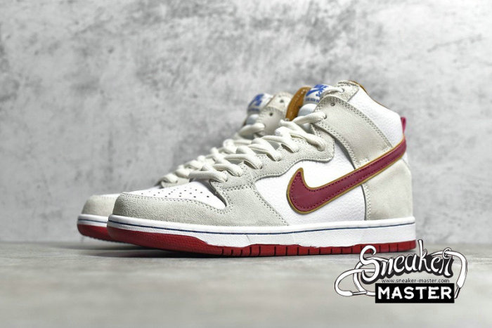 NIKE SB DUNK HIGH TEAM CRIMSON SAIL/WHEAT-TEAM CRIMSON CV9499-100