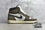 NIKE AIR JORDAN 1 HIGH OG TRAVIS SCOTT SP DARK MOCHA/BLACK/WHITE CD4487-100