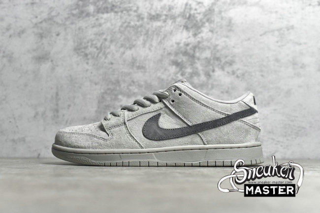 NIKE SB ZOOM DUNK LOW PRO DARK GRAY/LIGHT GREY/GREY 854866-016