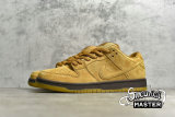 NIKE SB DUNK LOW WHEAT MOCHA WHEAT/WHEAT/BLACK BQ6817-204