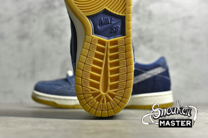 NIKE SB DUNK LOW PRO DENIM GUM MYSTIC NAVY/GUM LIGHT BROWN-SAIL CV0316-400