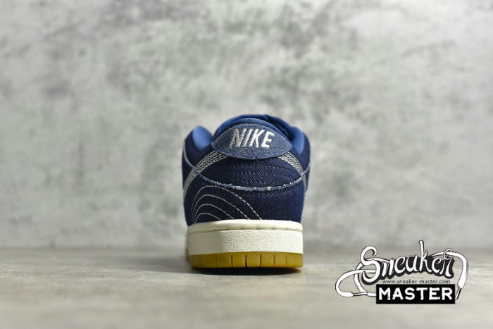NIKE SB DUNK LOW PRO DENIM GUM MYSTIC NAVY/GUM LIGHT BROWN-SAIL CV0316-400